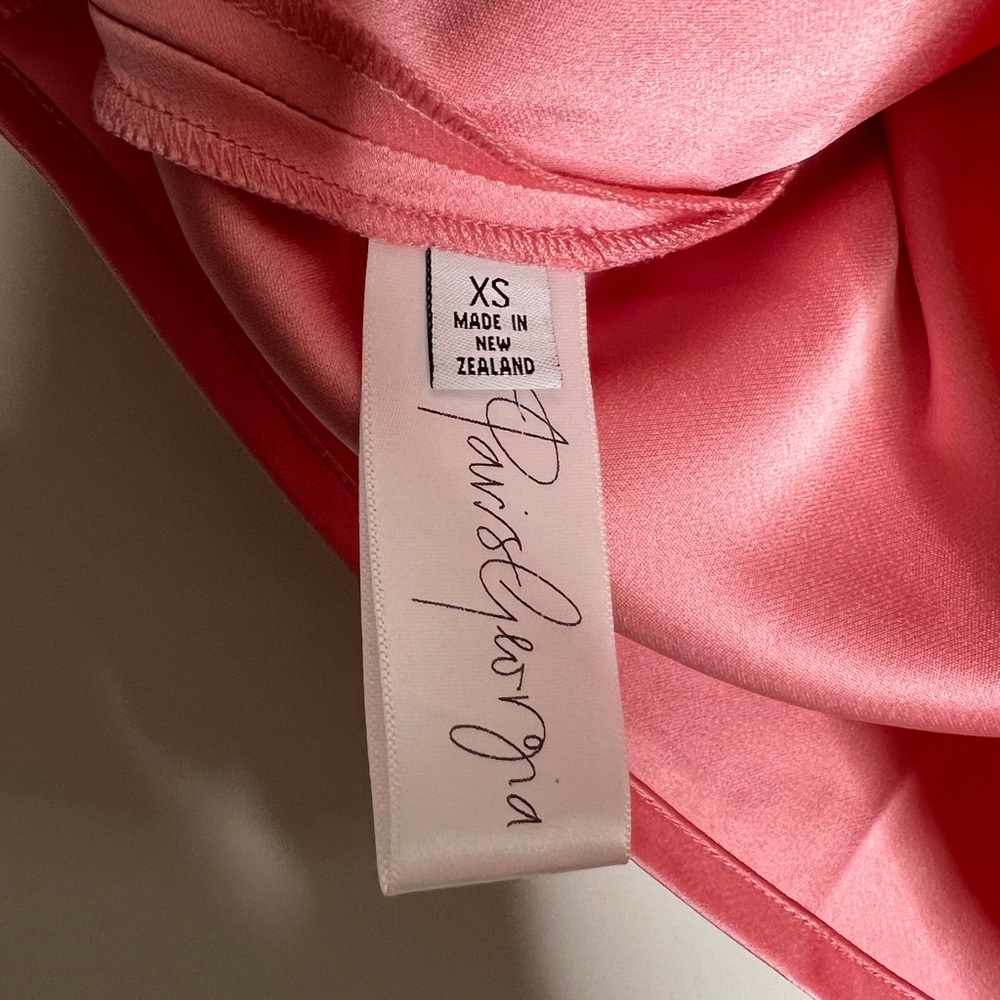 Paris Georgia Christophe Top Japanese Sateen, Dusty Pink, - Picture 7 of 8